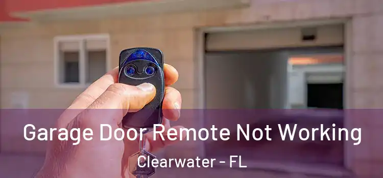  Garage Door Remote Not Working Clearwater - FL